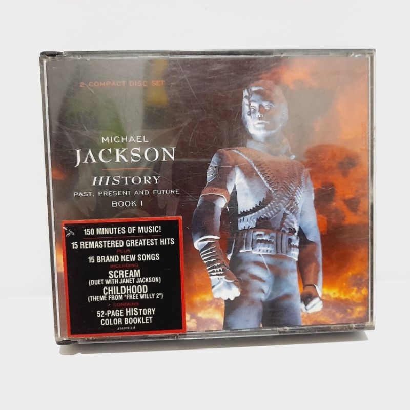 CD Michael Jackson History Past, Present And Future Book 1 (2 CD Gold)