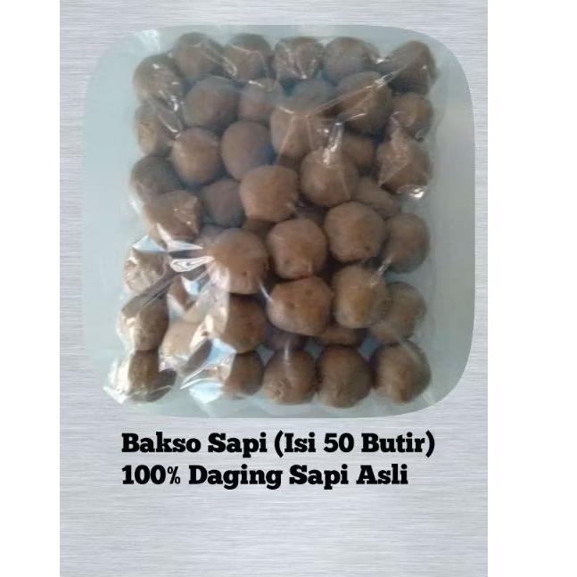 

Bakso Sapi urat premium isi kurleb 50 btr 500g