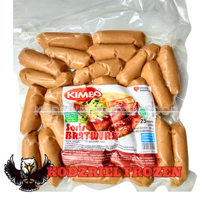 

KIMBO Beef Sausage Bratwurst Cocktail Isi 25 450gr - Sosis Sapi