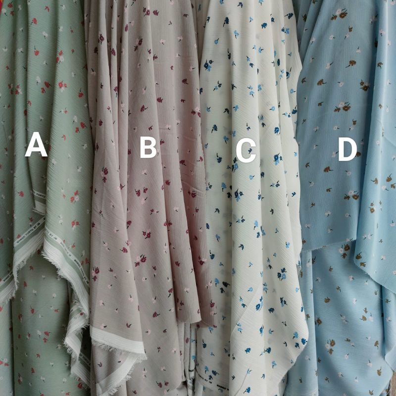 Kain Yoryu Mango Crinkle/ Crinkle Motif/ Mango Crinkle/ Mango Crinkle/ Yoryu Mango