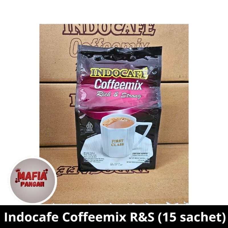 

Kopi Indocafe Rich & Strong 15 sachet
