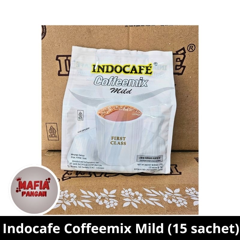 

Kopi Indocafe Mild 15 sachet
