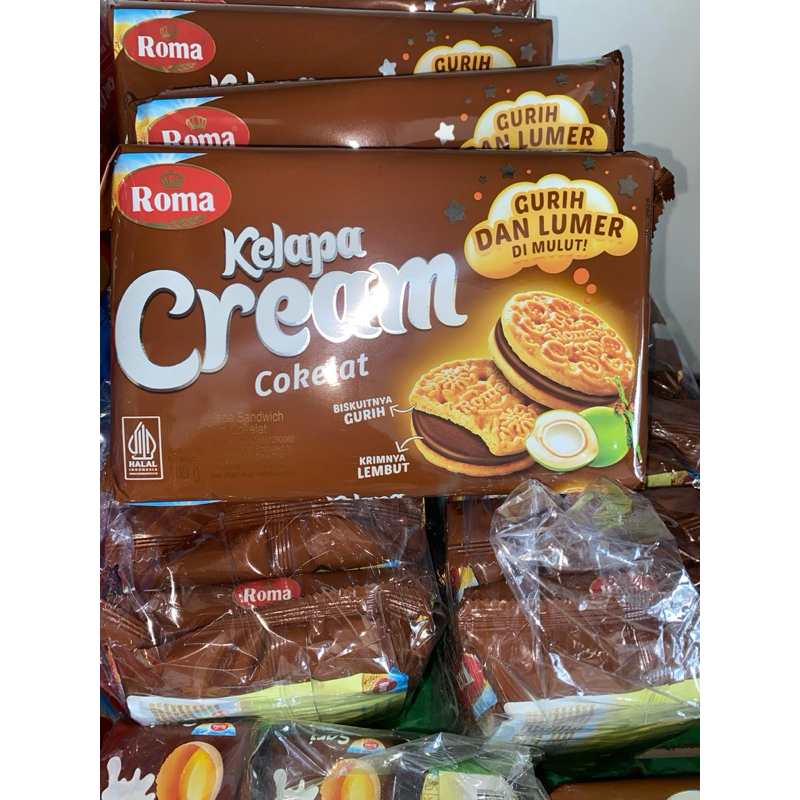 

ROMA CREAM KELAPA (RASA COKELAT dan VANILLA