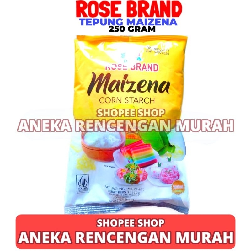 

Rose Brand Tepung Maizena Kemasan 250g