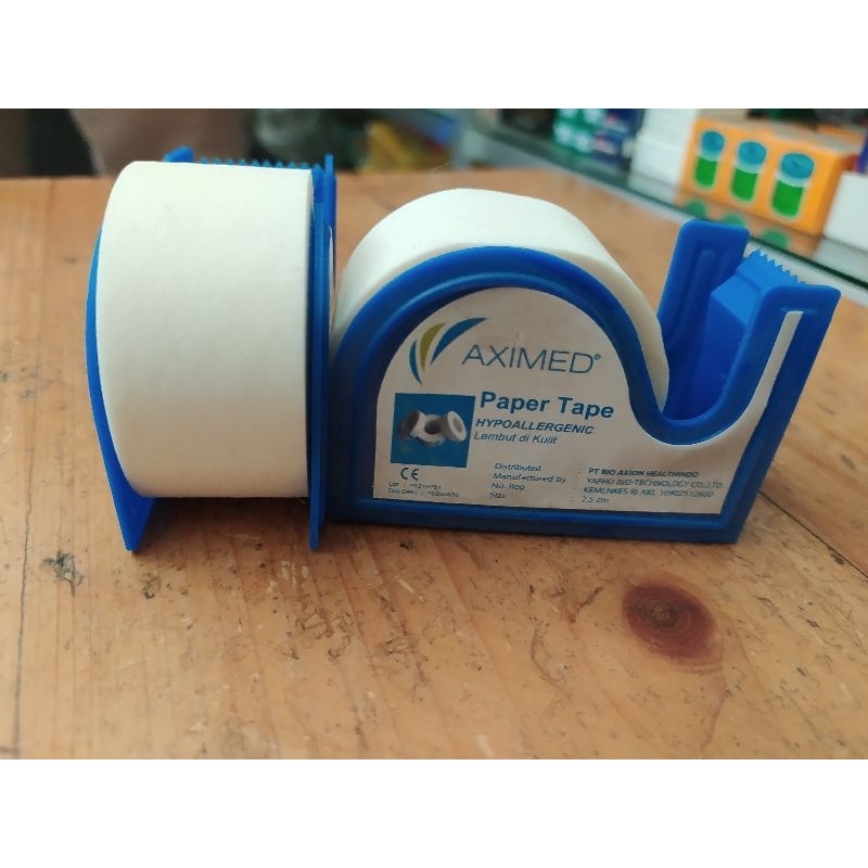 plester aximed 2.5 × 10 m paper tape aximed micropore