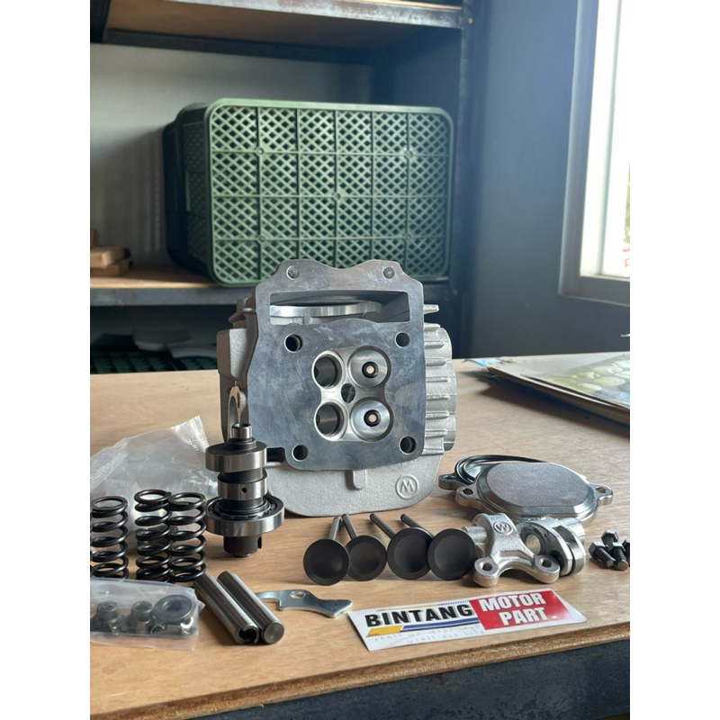 HEAD CYLINDER HONDA KHARISMA SUPRA 125 4 KLEP KOP KHARISMA SUPRA 125 4 KLEP