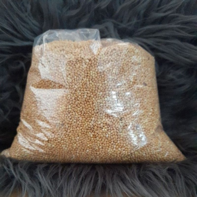 milet yellow milet kuning pakan burung 1kg.