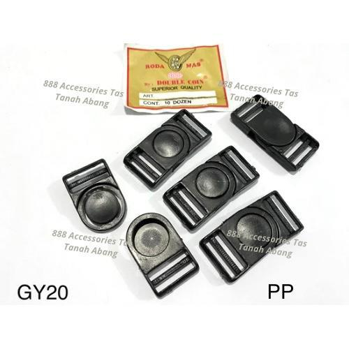 

STOPER TALI ID CARD LANYARD CANTOLAN BUCKLE 2 CM 1 BUNGKUS (120 PCS)