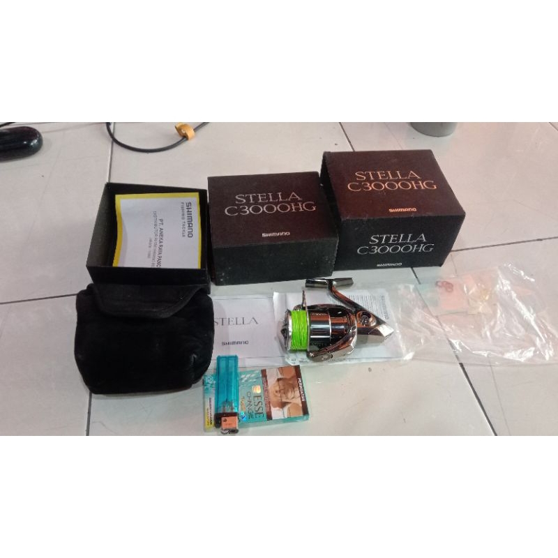 Rell shimano Stella fk C3000 polos tahun 2022