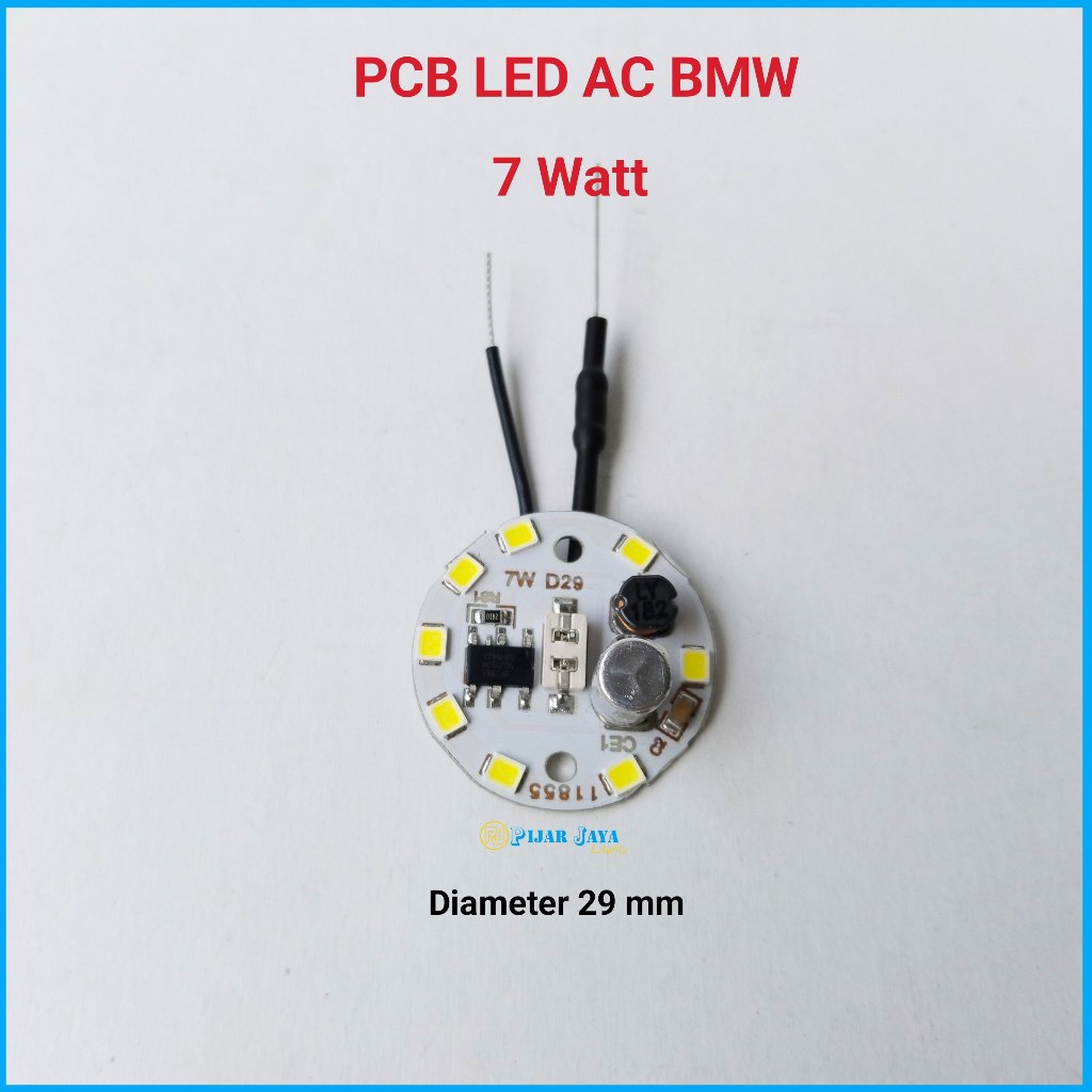 PCB Led AC BMW 7 Watt Leher Kecil Mesin Lampu LED 7W Modul LED DOB