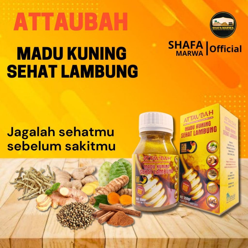 

MADU KUNING SEHAT LAMBUNG 350 GR - ATTAUBAH