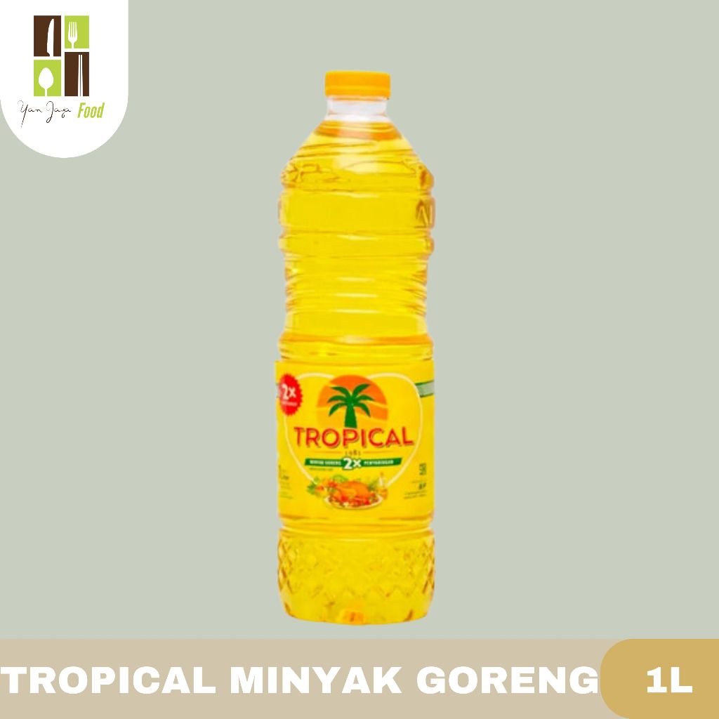 

Tropical Minyak Goreng / Minyak Kelapa Sawit Kemasan Botol 1 Liter