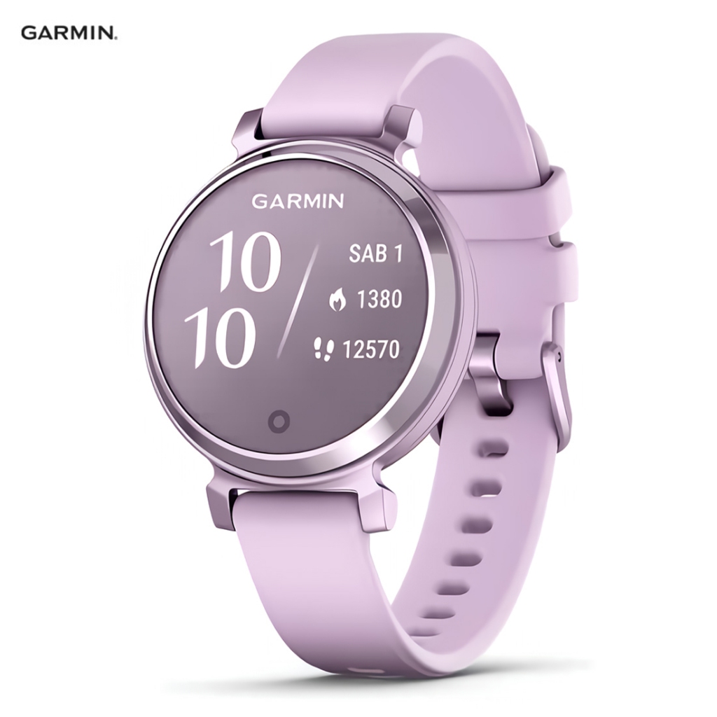 Garmin Lily 2 010-02839-21 Jam Tangan Pintar Wanita - Smart Watch - Metallic Lilac
