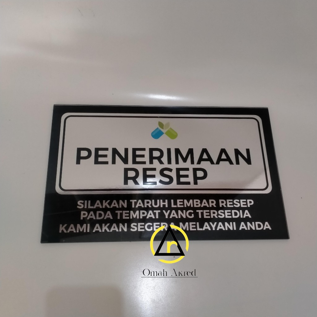 

Akrilik Penerimaan Resep - Tempat Penerimaan Resep - Rumah Sakit