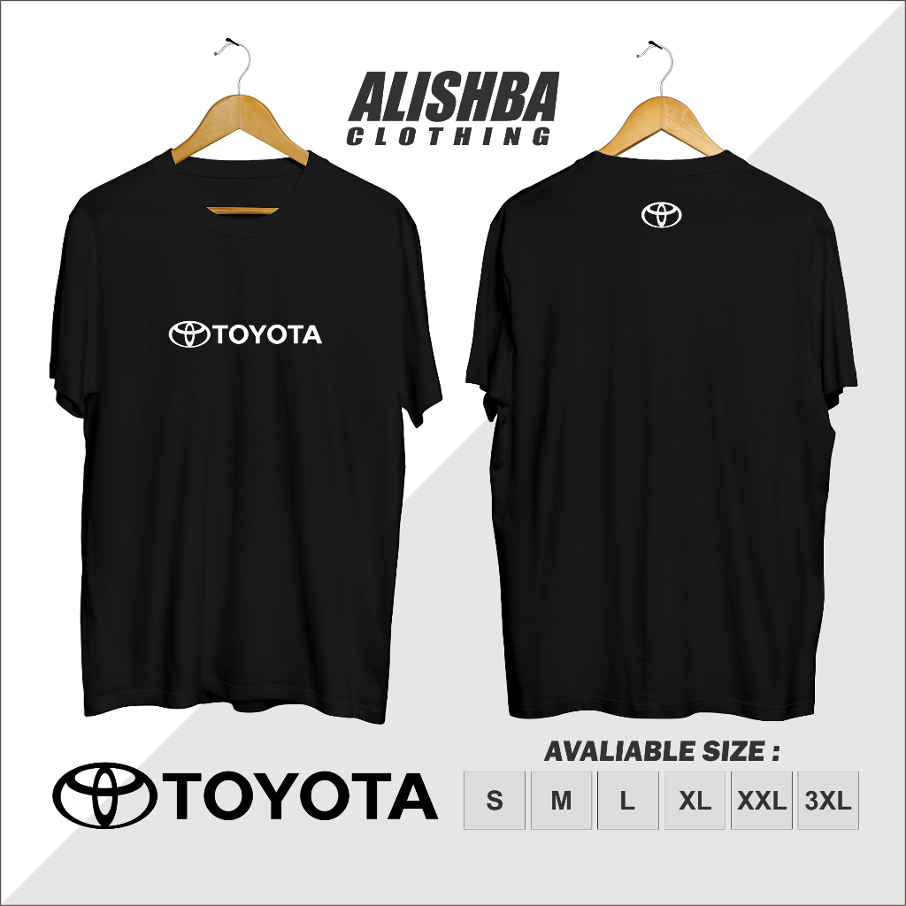 baju kaos toyota |  premium sablon | pria & wanita