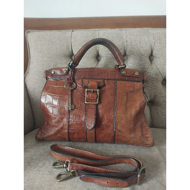 preloved vrv croco fossil