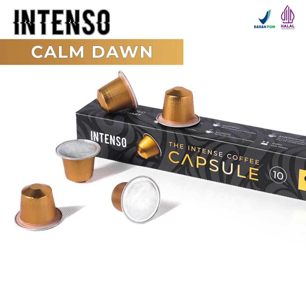 

Coffee Capsule Intenso Calm Dawn Espresso blend Workshop Brother
