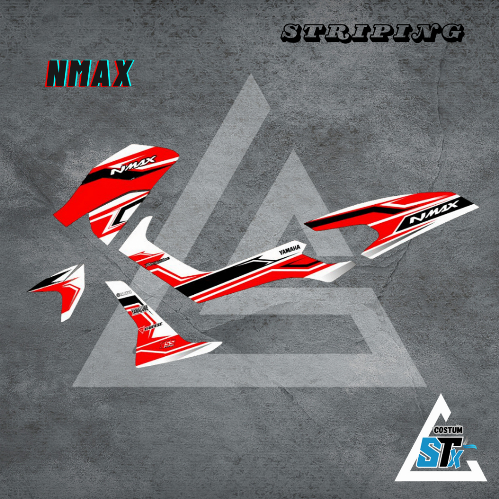 Striping Nmax 2015 2016 2017 2018 2019 2020 2021 stiker sticker setiker