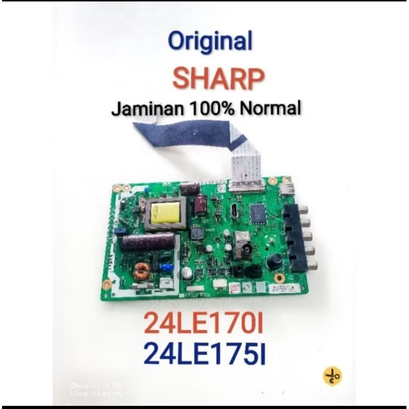 MB TV SHARP  LC-24LE170I - MAINBOARD TV LED SHARP LC 24LE1701 - 24LE175I
