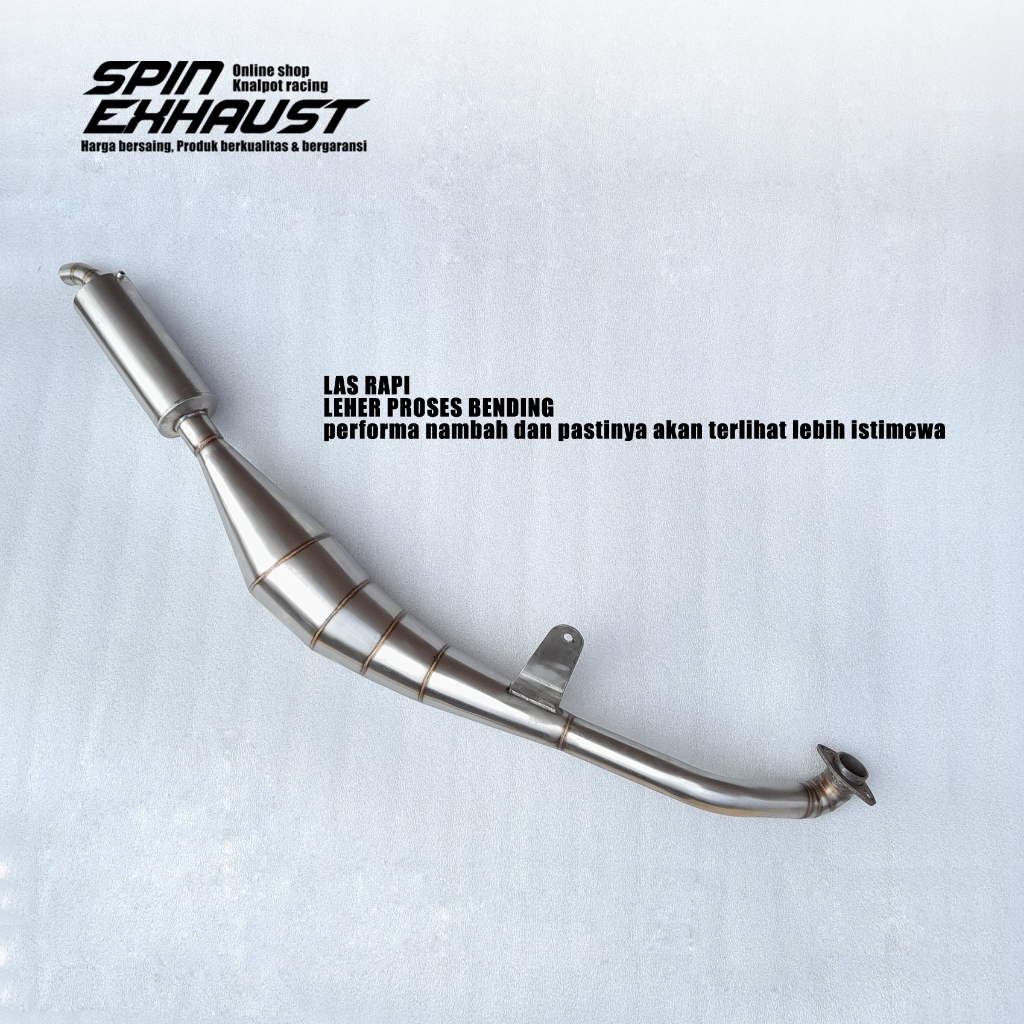 Knalpot Yamaha Alfa Standar Racing Full Stainless / Knalpot Racing Yamaha Alfa / Knalpot Alfa / Knal