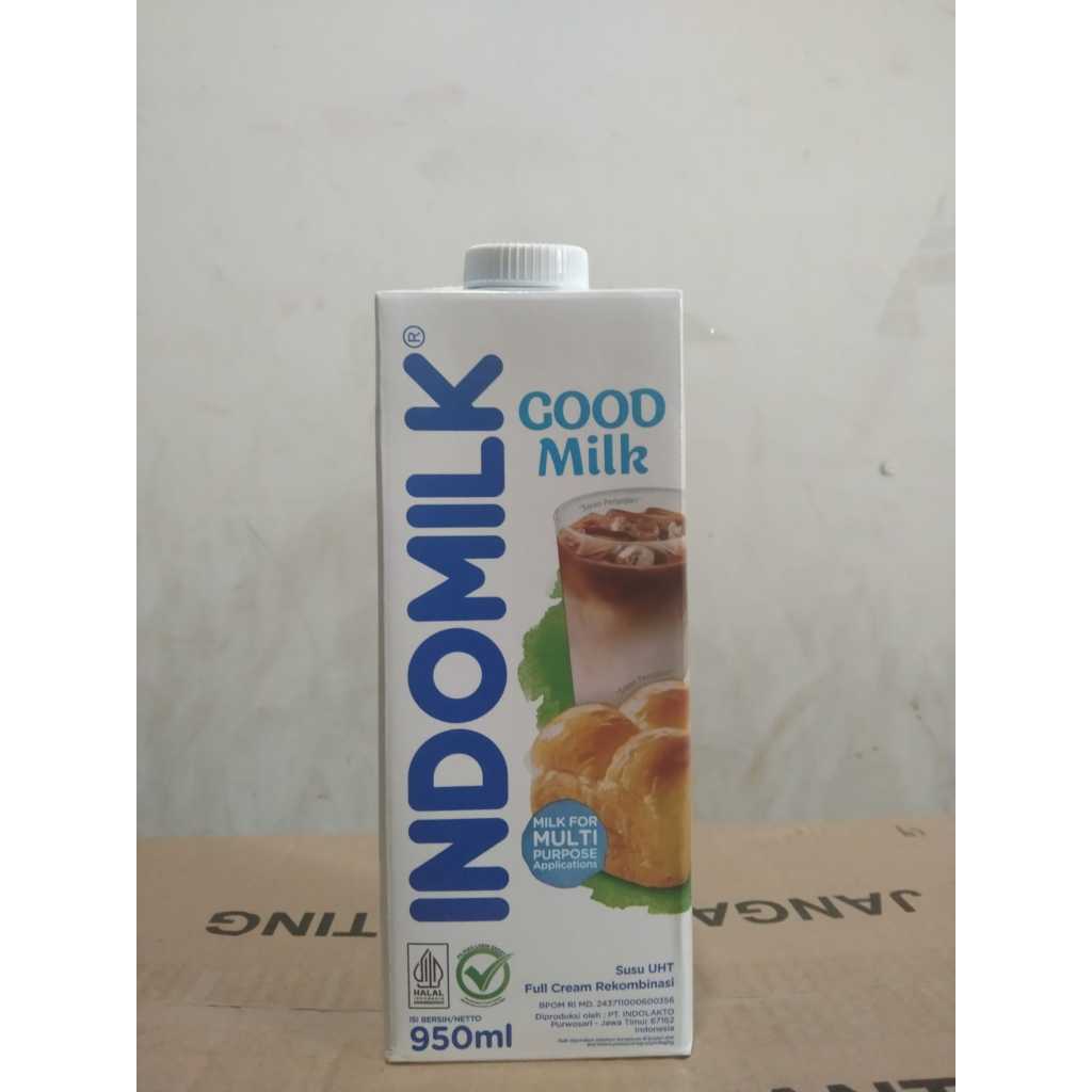 

INDOMILK susu cair 1lt full cream uht fullcream seperti