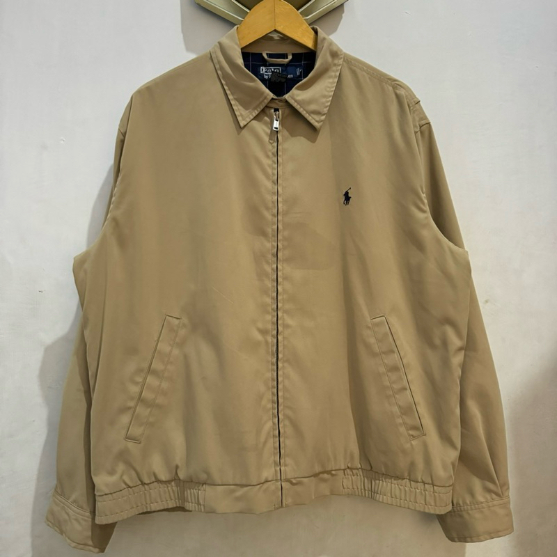 Polo Ralph Lauren Harrington Jacket Beige Preloved