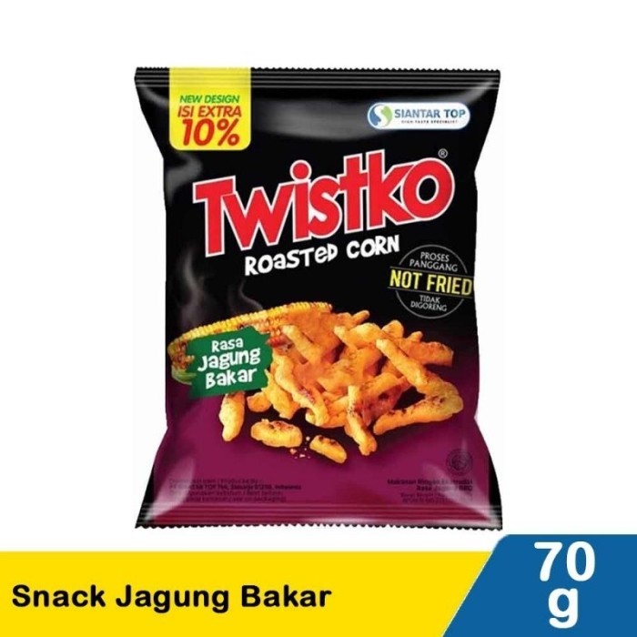 

Twistko Snack Jagung Bakar 70 Gram