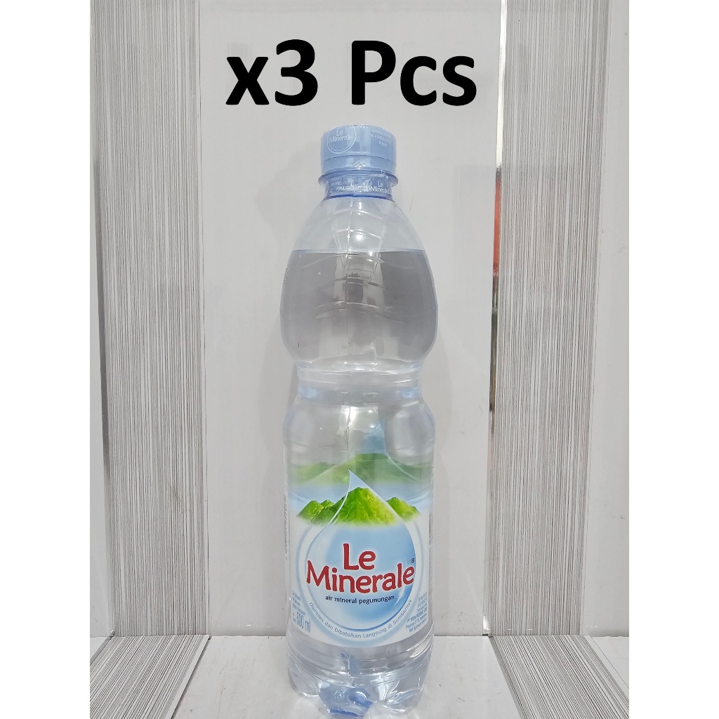 

Le Minerale 600ml Botol (3pcs)