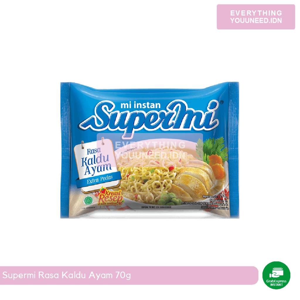 

Supermi Rasa Kaldu Ayam 70g