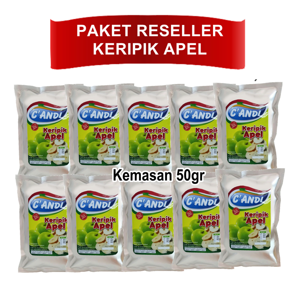 

PAKET RESELLER KERIPIK APEL KEMASAN 50 GRAM KERIPIK NANGKA APEL SALAK BUAH KERING SNACK VIRAL JAJANAN ENAK JAJANAN LEBARAN KUE LEBARAN