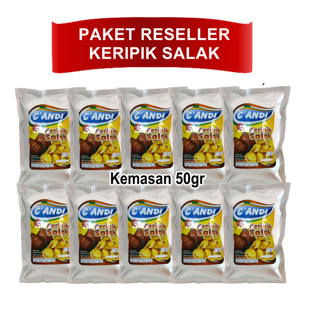 

PAKET RESELLER KERIPIK SALAK KEMASAN 50 GRAMKERIPIK NANGKA APEL SALAK BUAH KERING SNACK VIRAL JAJANAN ENAK JAJANAN LEBARAN KUE LEBARAN