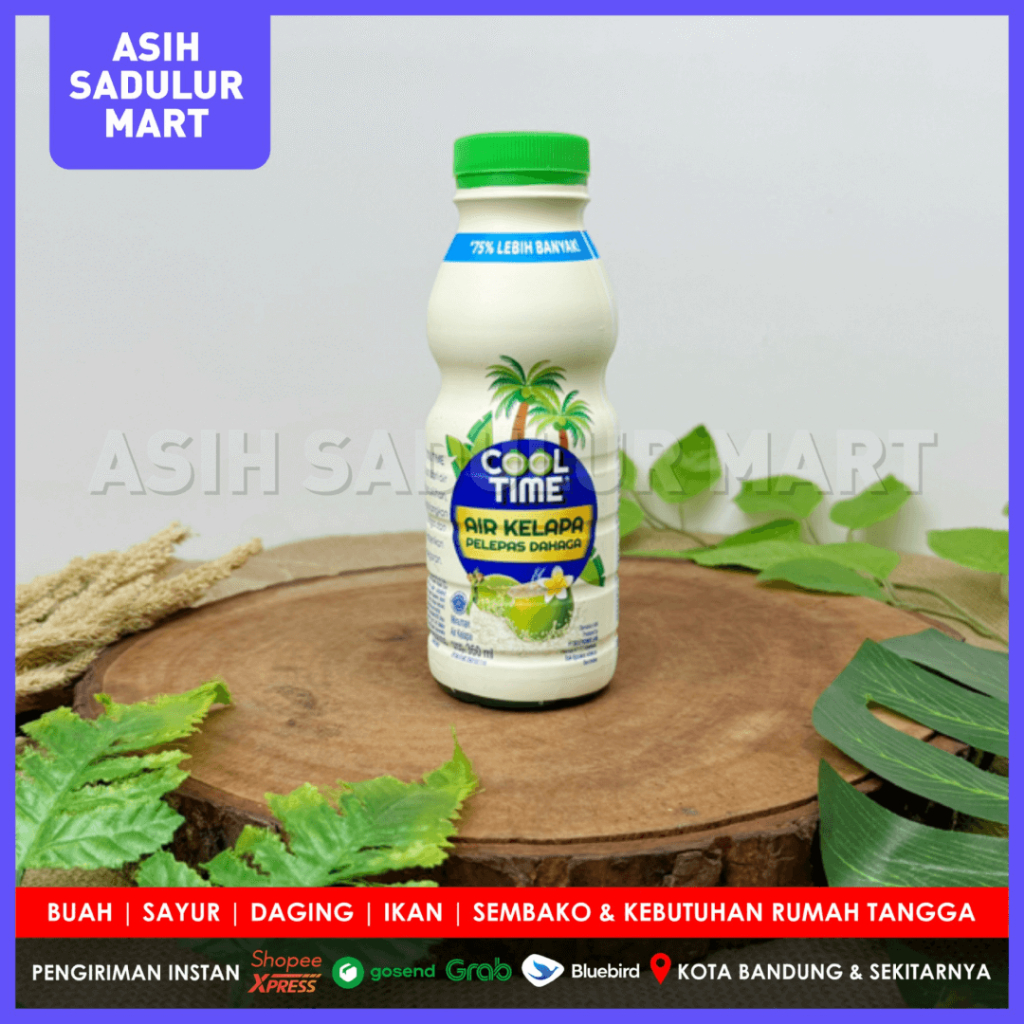 

Cool Time Coconut Water 350ml Air Kelapa Pelepas Dahaga