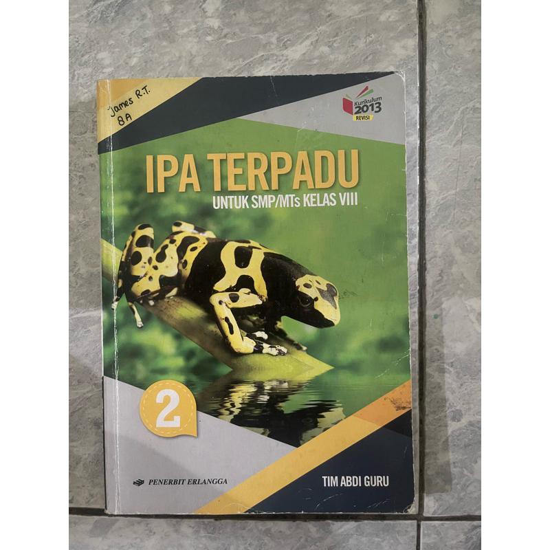 Buku IPA Terpadu kelas 8 / SMP