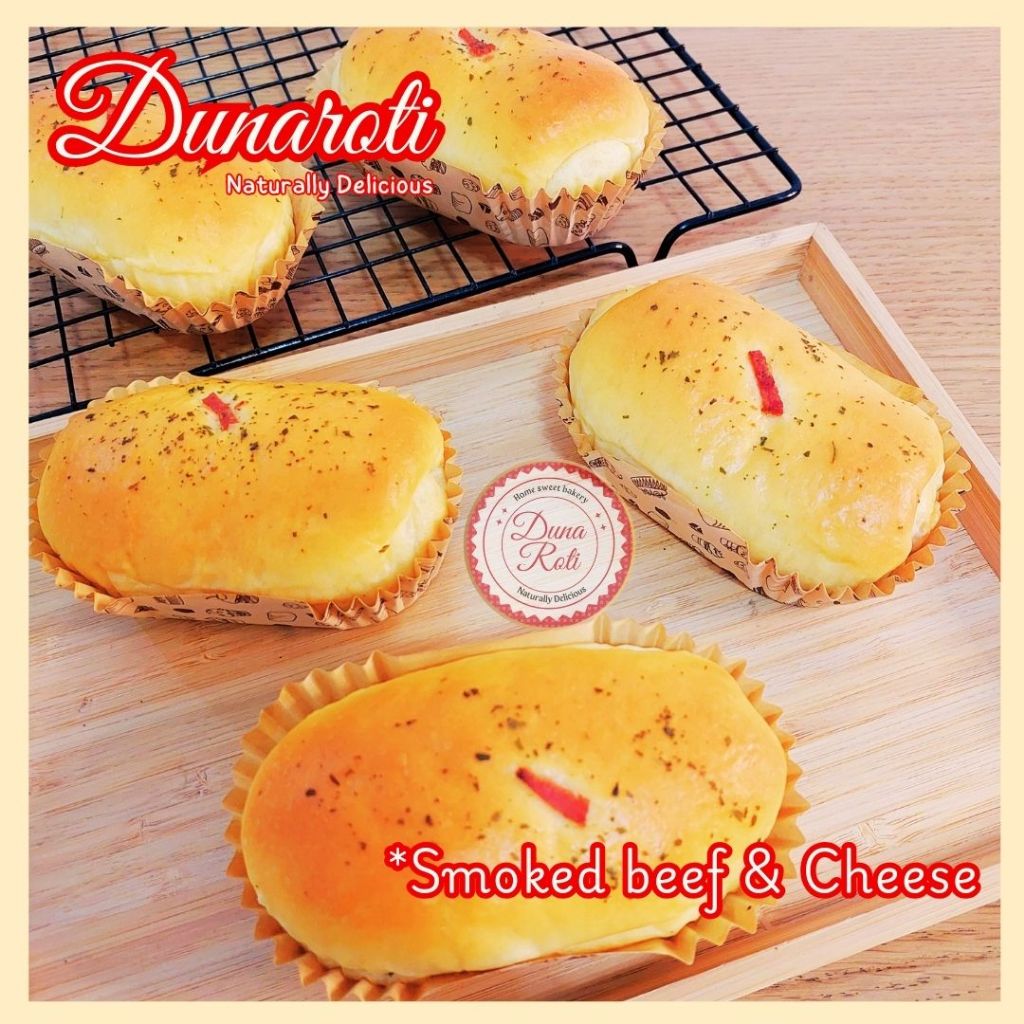 

DUNAROTI - ROTI JADUL SMOKEDBEEF & CHEESE (BOX ISI 6 PCS)