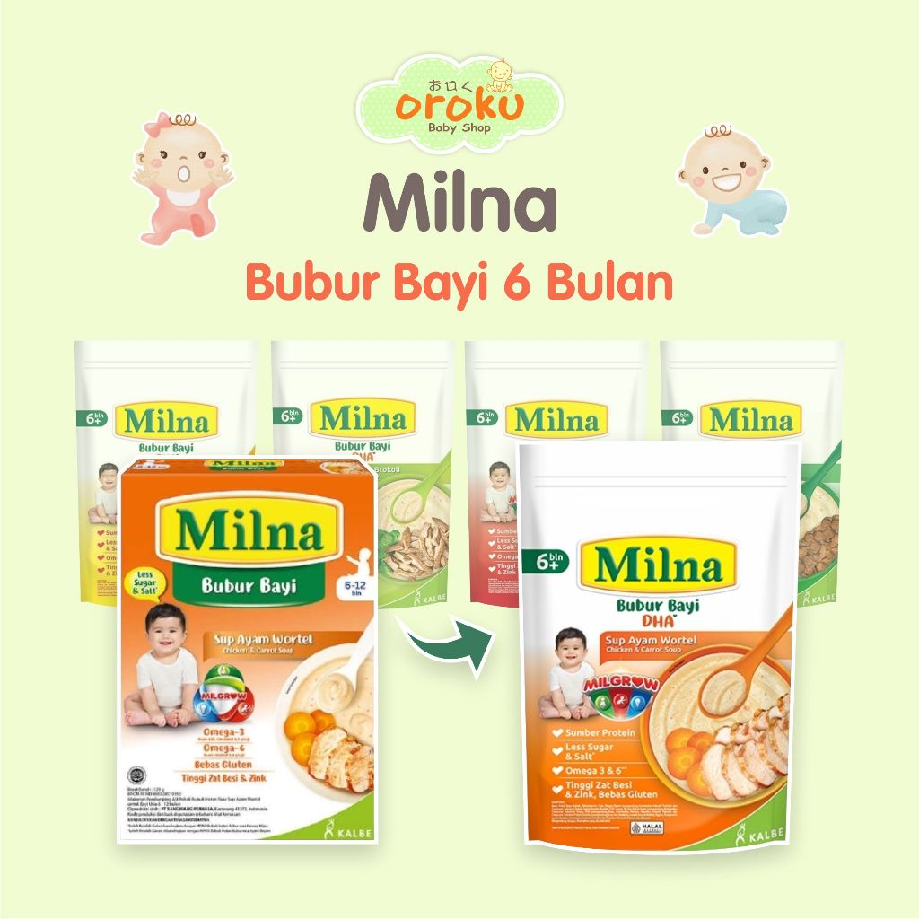 MILNA BUBUR BAYI 6BULAN / BUBUR BAYI
