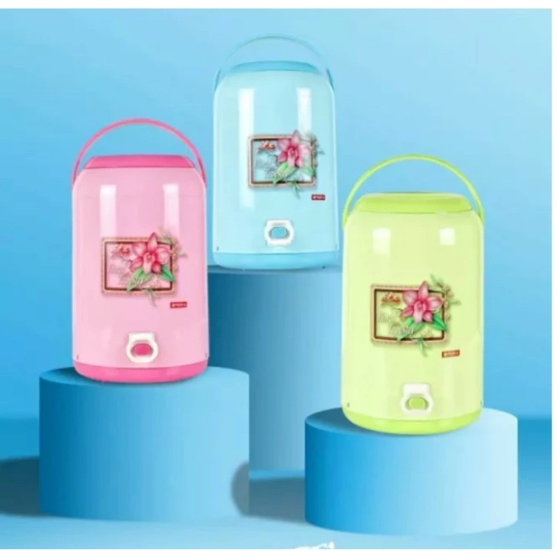 Jumbo Blue Sky 3Liter/ Termos Air Panas Dingin/Dispenser Air Minum Jumbo Cooler Piknik Lion Star