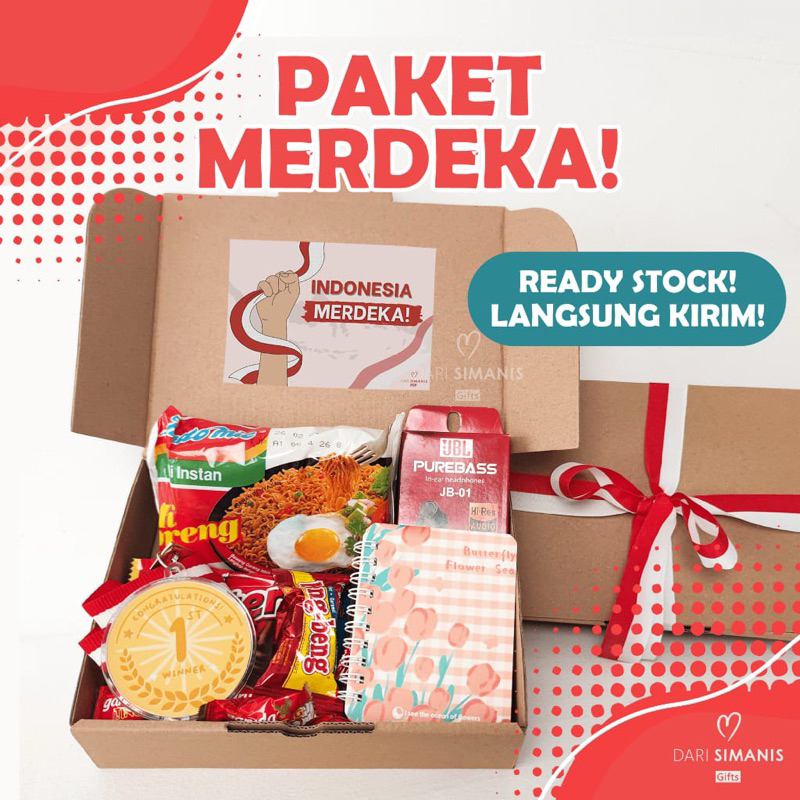 

PAKET MERDEKA - hadiah lomba 17 agustus. Medali juara kemenangan