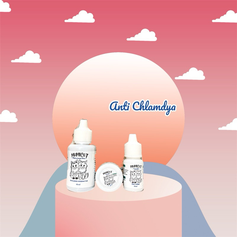 Paket Anti Chlamydia Mamicat : Obat Sakit Mata Kucing & Anjing