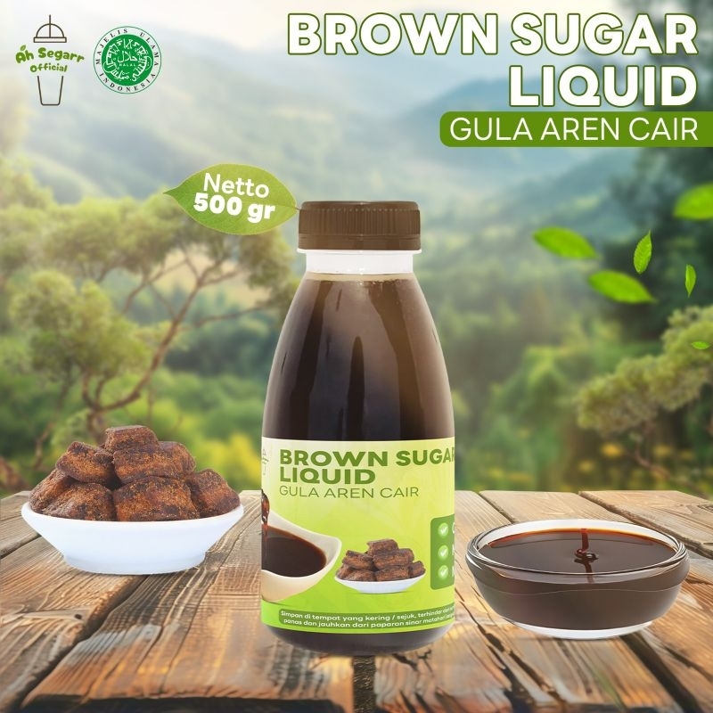 

[Bisa Cod] GULA AREN CAIR PREMIUM//BROWN SUGAR GULA AREN LIQUID 500gr