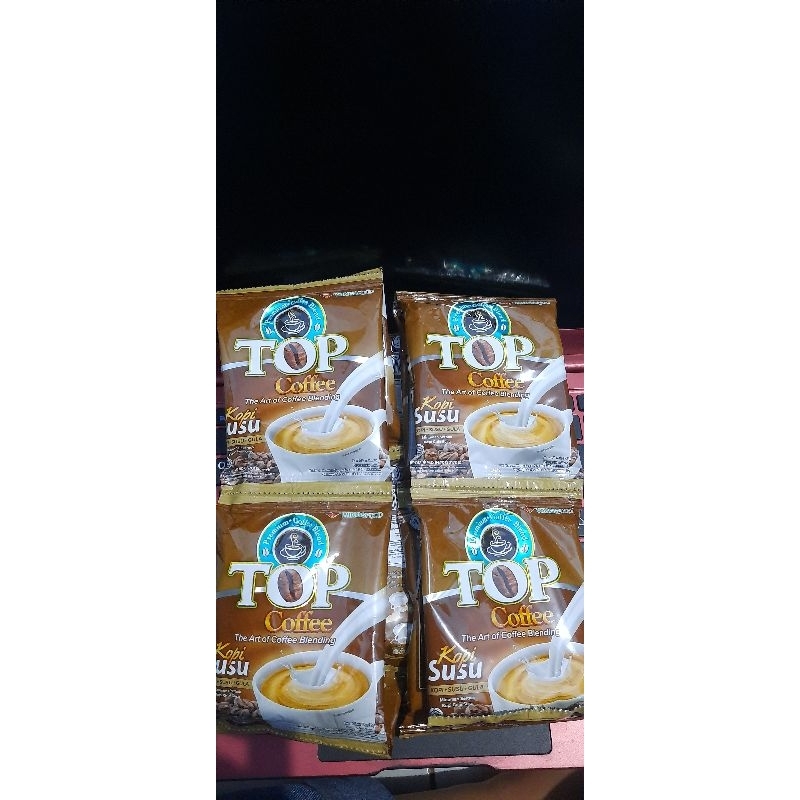 

Top coffe kopi susu 31g 12sachet