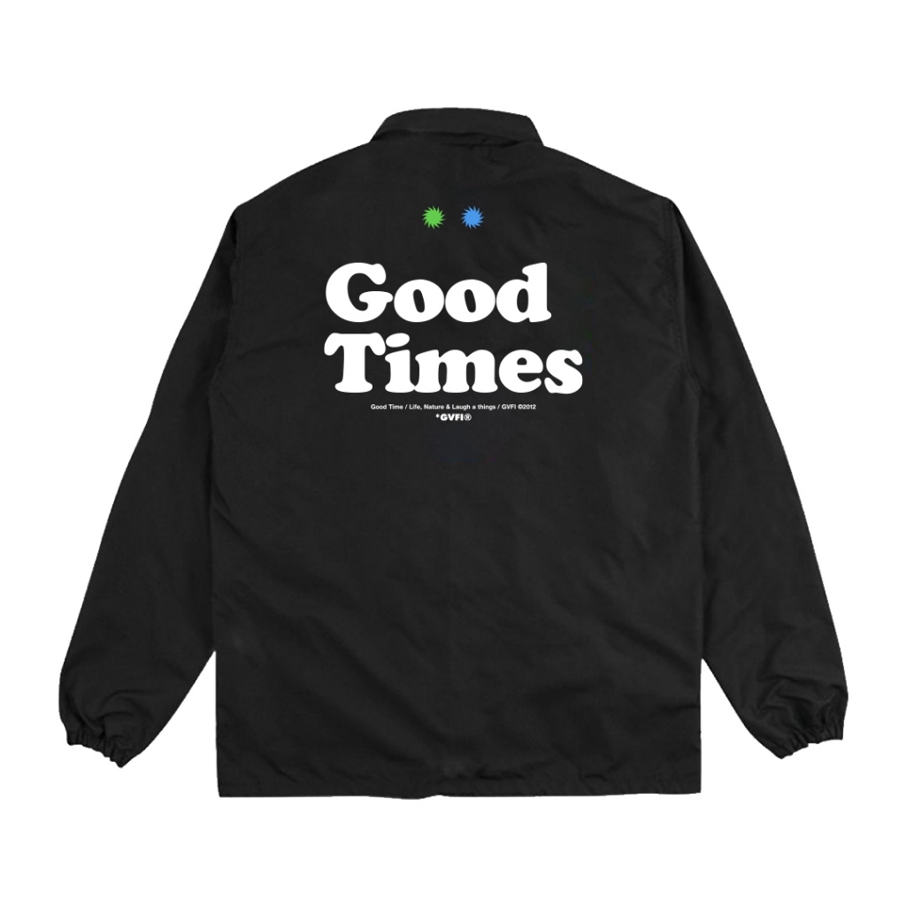GVFI Coach Jacket GTimes Black