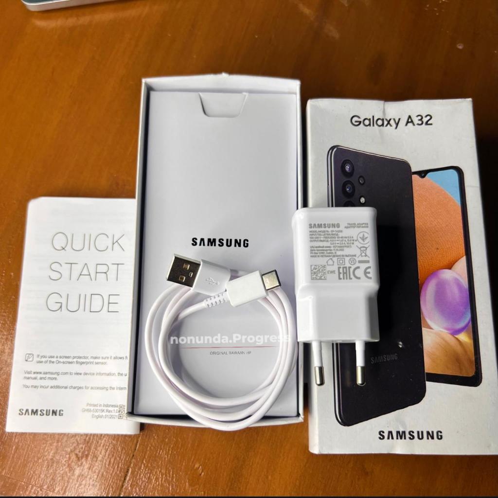 CHARGER ORIGINAL SAMSUNG TYPE C A32 FAST CHARGING GARANSI 1 BULAN SUPPORT SEMUA HP TIPE C