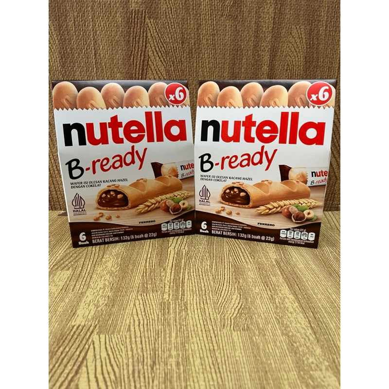 

Nutella B-Ready 1 pack isi 6