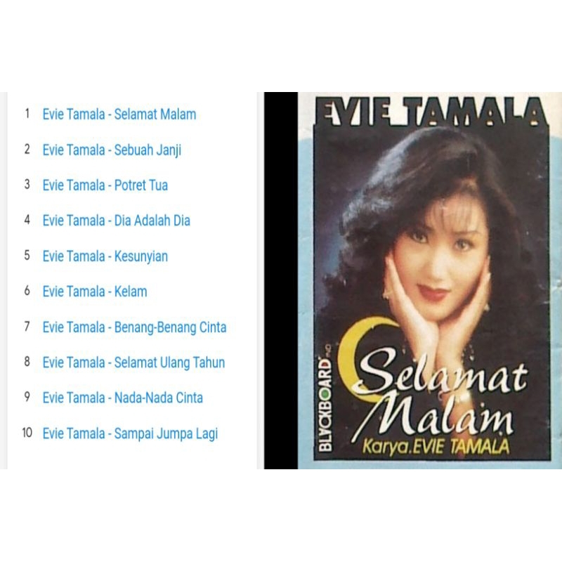 evie tamala cd album selamat malam 1995