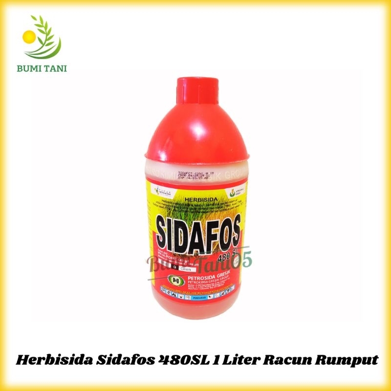 Herbisida Racun Rumput Sidafos 480SL 1 Liter