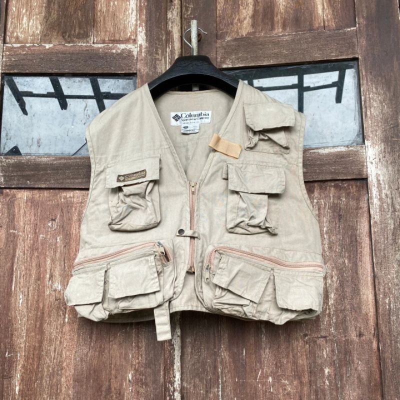 Fishing Vest Columbia / Tactical Vest / Rompi Outdoor / Rompi Second