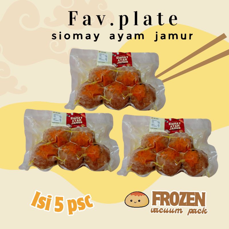 

Siomay ayam jamur FROZEN ISI 5