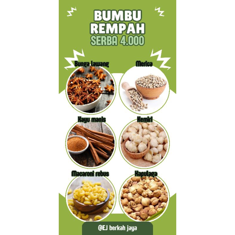 

Bumbu rempah kering serbu murah bunga lawang|kapulaga|merica|kayu manis|kemiri|Macaroni rebus