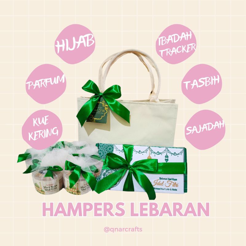 

HAMPERS LEBARAN - Paket Ibadah Lengkap Wanita + Kue Kering