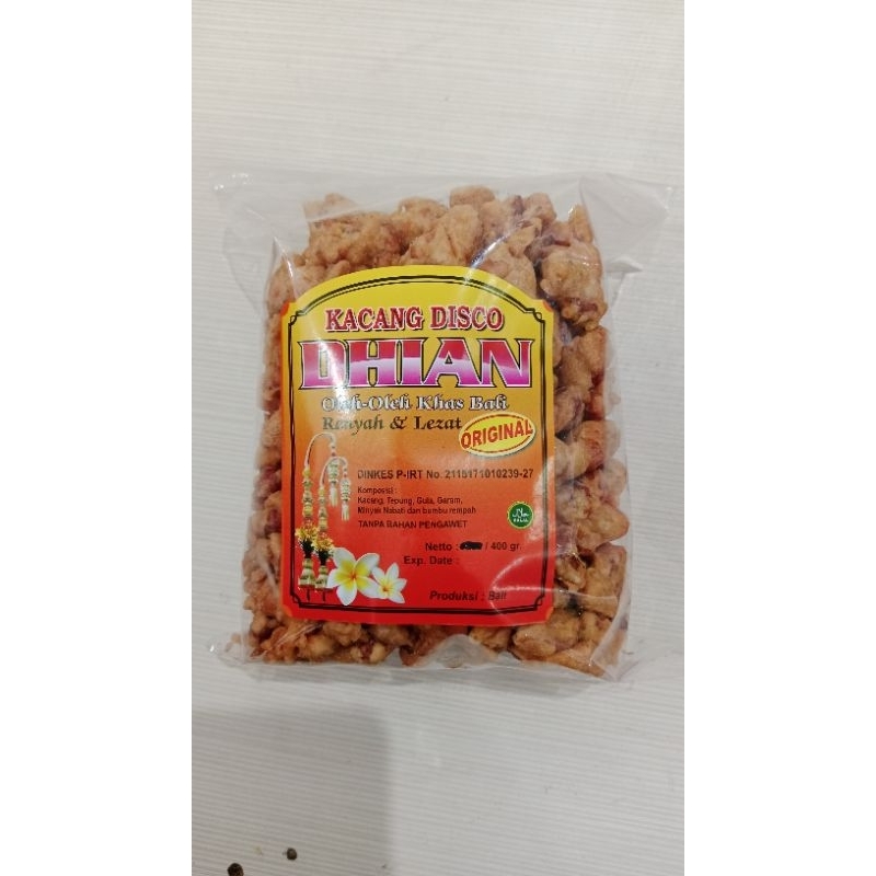 

Kacang Disco Dhian Bali 400gr